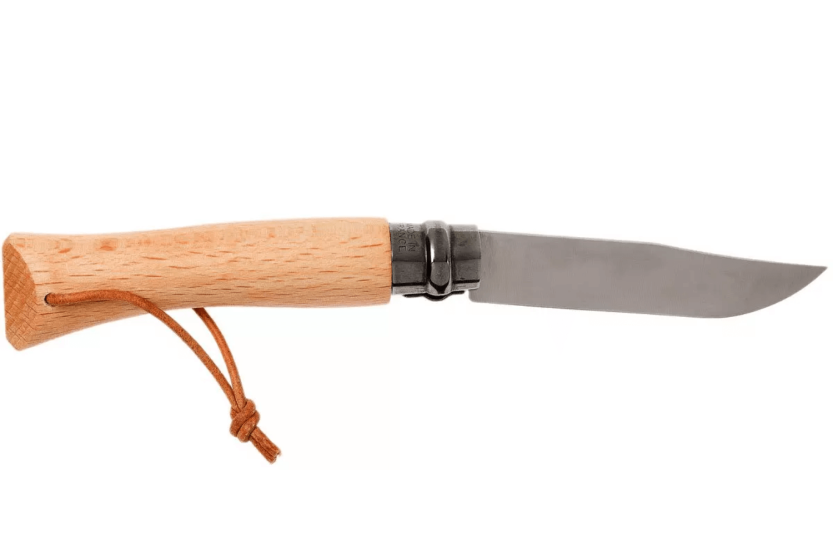 Opinel Tradition Inox Baroudeur fällkniv n°07 8cm blad bokhandtag