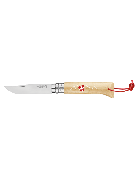 Opinel Tradition Inox taittoveitsi Le Savoyard n°08 8.5cm terä pyökki kahva