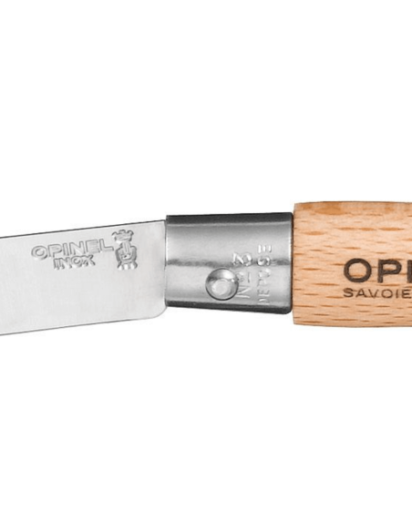 Opinel Tradition Inox folding knife n°03 4cm blade beechwood handle