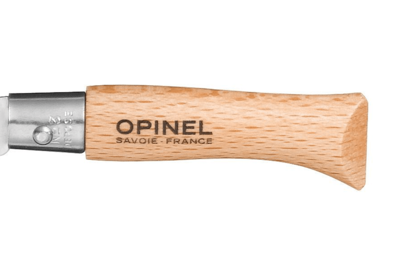 Opinel Tradition Inox foldekniv nr. 03 4 cm blad håndtak av bøketre