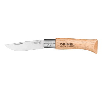 Opinel Tradition navaja plegable acero inoxidable n°03 hoja 4cm mango haya