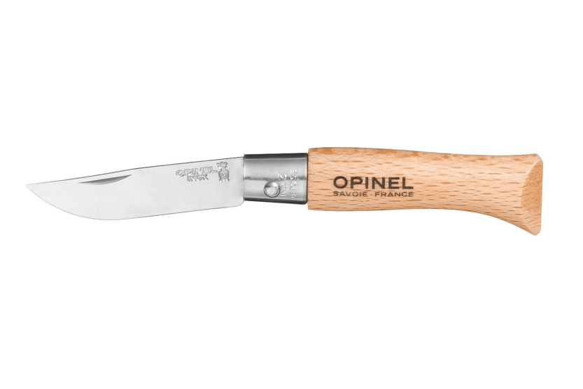 Opinel Tradition navaja plegable acero inoxidable n°03 hoja 4cm mango haya