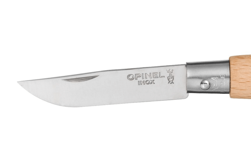 Opinel Tradition Inox foldekniv n°04 5cm blad bøk håndtak
