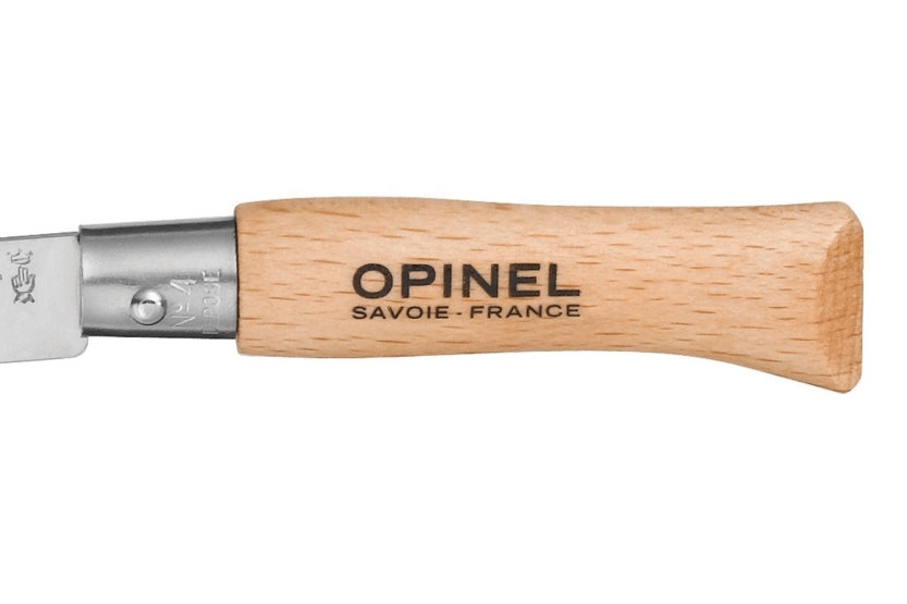 Opinel Tradition navaja plegable acero inoxidable n°04 hoja 5cm mango haya