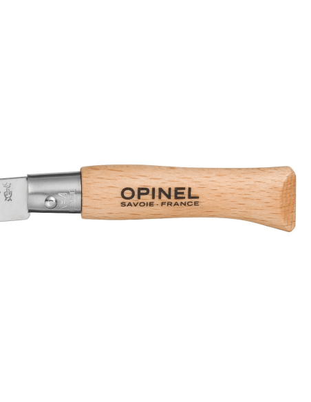 Opinel Tradition navaja plegable acero inoxidable n°04 hoja 5cm mango haya