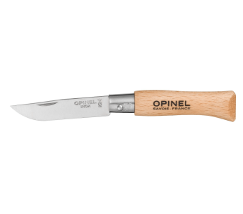 Opinel Tradition Inox taittoveitsi n°04 5cm terä pyökki kahva