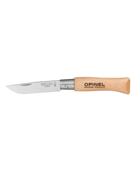 Opinel Tradition Inox foldekniv n°04 5cm blad bøk håndtak