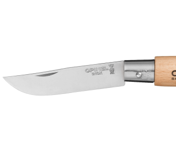 Opinel Tradition Inox fällkniv n°05 6cm blad bokhandtag 2