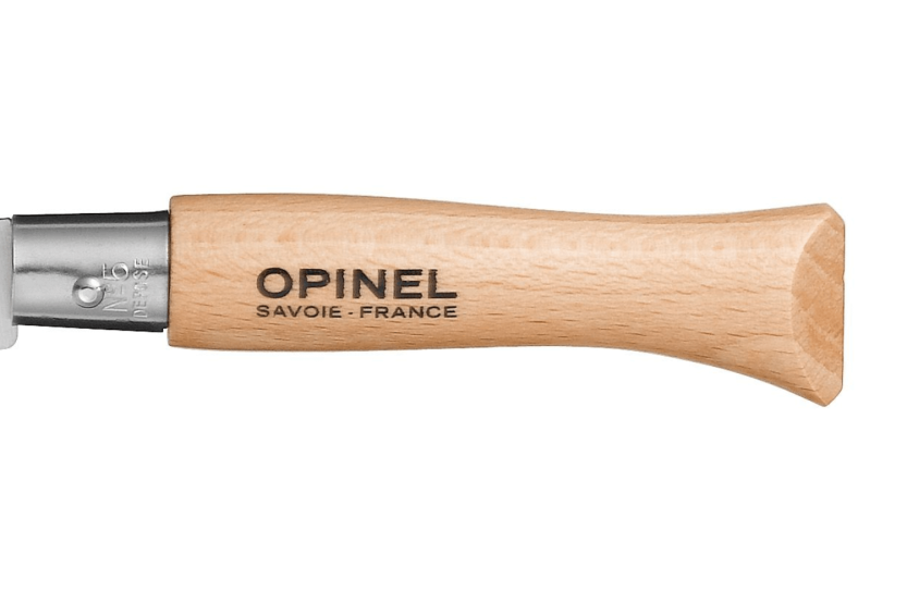 Opinel Tradition Inox foldekniv nr. 05 6 cm blad bøk håndtak