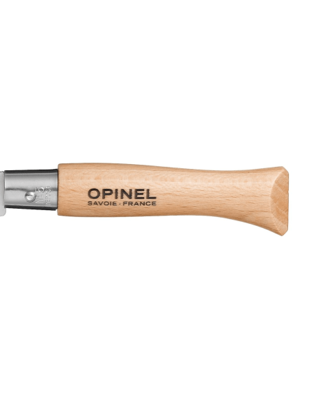 Opinel Tradition Inox folding knife n°05 6cm blade beech handle