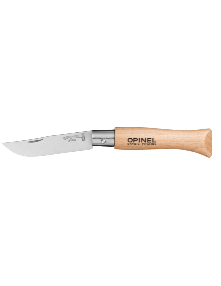 Opinel Tradition Inox fällkniv n°05 6cm blad bokhandtag