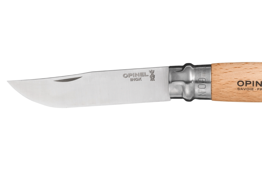 Opinel Tradition Inox fällkniv n°09 9cm blad bokträhandtag