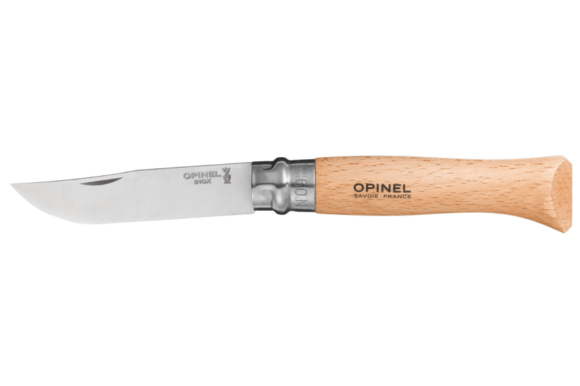 Opinel Tradition navaja plegable acero inoxidable n°09 9cm hoja mango haya
