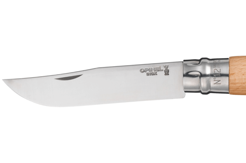 Klappmesser Opinel Tradition Inox n°12 Klinge 12cm Buchenholzgriff