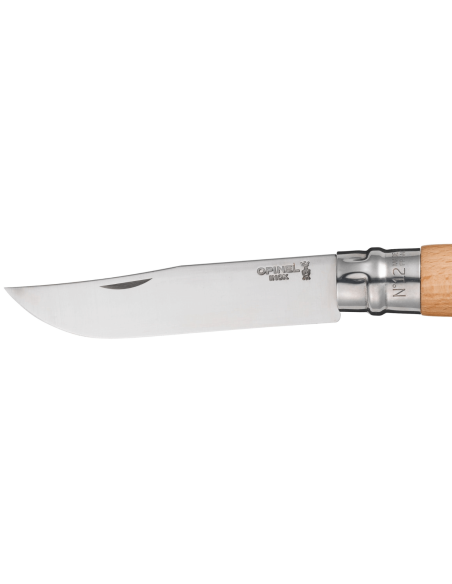 Klappmesser Opinel Tradition Inox n°12 Klinge 12cm Buchenholzgriff