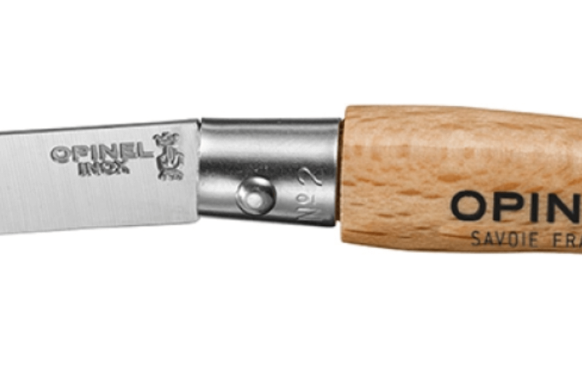 Opinel Tradition Inox folding knife Keyring n°02 3.5cm blade Beech handle
