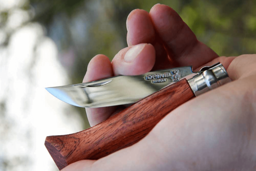 Opinel Tradition Luxe vouwmes n°06 7cm poliglace lemmet padouk handvat