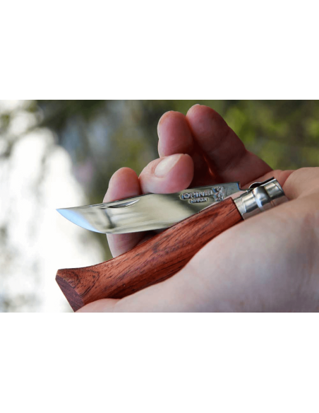 Opinel Tradition Luxe foldekniv n°06 7cm poliglace blad padouk håndtak