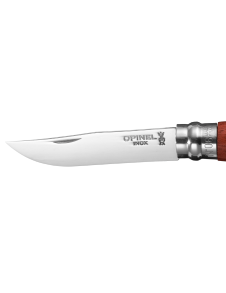 Opinel Tradition Luxe navaja plegable n°06 7cm hoja poliglace mango padouk