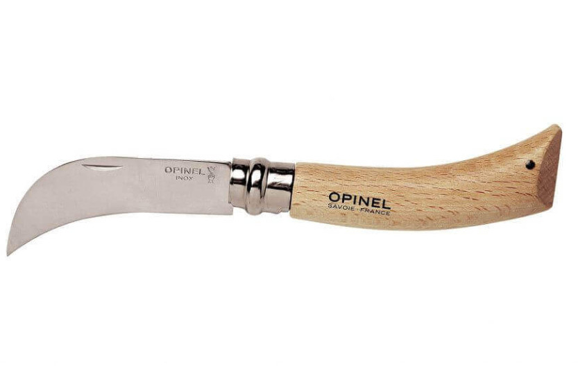 Opinel Mopsmesser Nr. 8 mit 8 cm langer, rostfreier Klinge und Griff aus Buchenholz