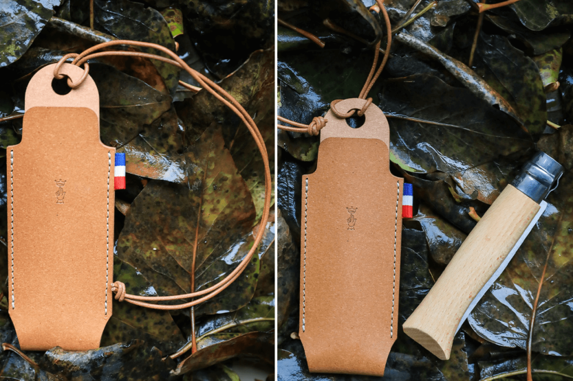 Opinel collection France sheath for closing knives N°06, N°07, N°08 and Effilé 8