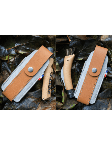Outdoor L Opinel France kolleksjon etui for lukkekniver N°09, N°10