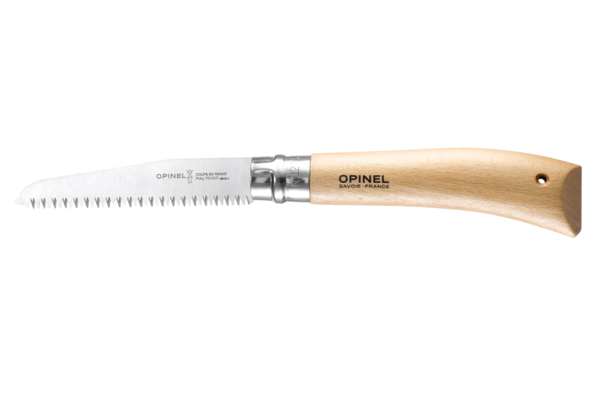 Opinel sierra plegable n°12 hoja 12cm mango de haya