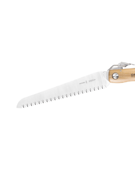 Serra dobrável Opinel n°18 18cm lâmina cabo em faia