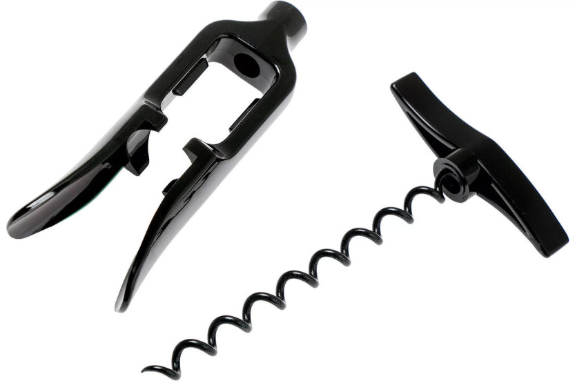 Le Creuset GS-100 Black Onyx corkscrew + bottle opener
