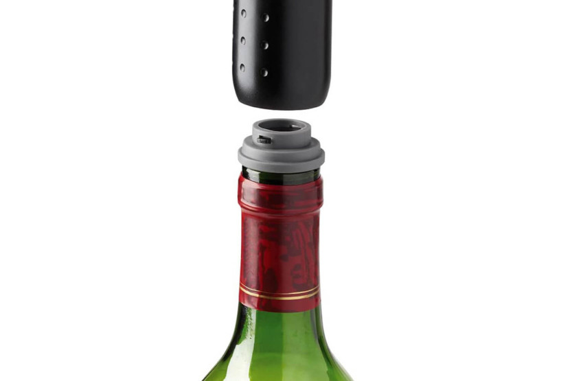 WA137 POMPE A VIN NOIR &3 BOUCH.