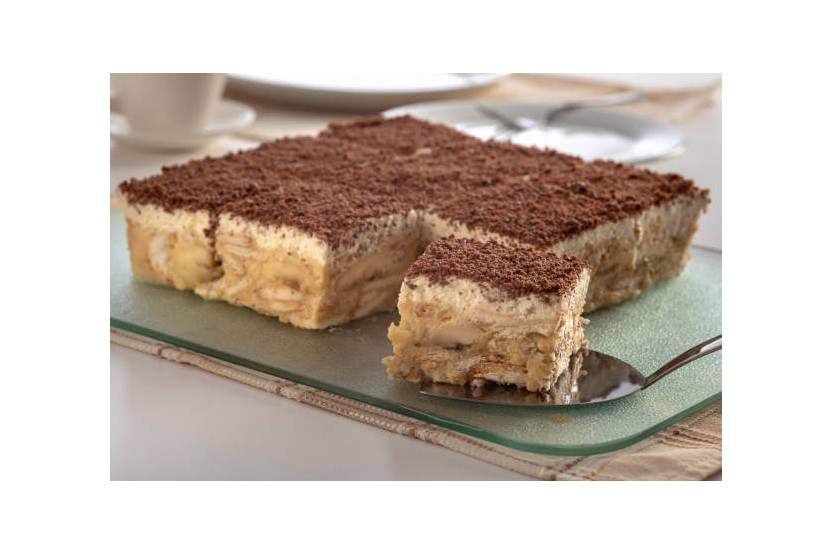 De BuyereFörlängningsbar fyrkantig dessertram i rostfritt stål