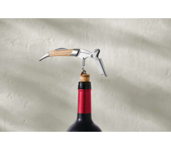 Le Creuset Premium sommelier-korketrekker i ekte eik 2