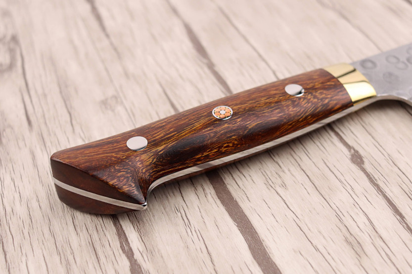 Faca japonesa santoku Masakage Zero 16,5cm feita à mão
