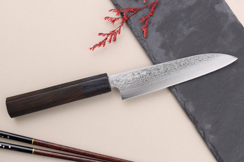 Makoto Kurosaki VG7 Damascus 13.5cm Japans Handwerksmes