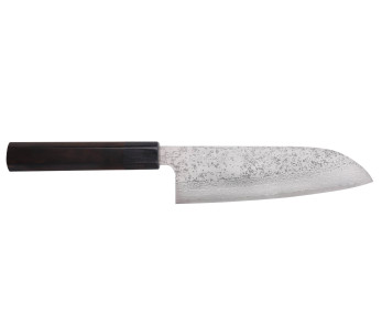 Makoto Kurosaki VG7 Damascus 16,5cm Japans santoku mes