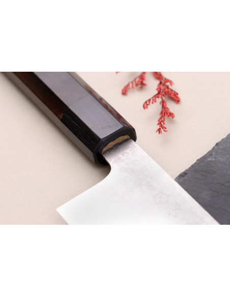 Makoto Kurosaki VG7 Damascus 16.5cm Japanese santoku knife