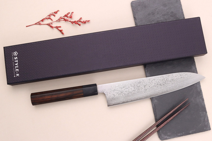 21cm Makoto Kurosaki VG7 Damascus Japanese chef knife