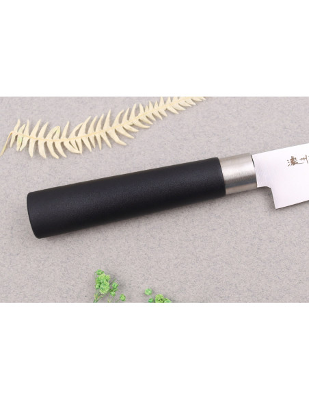 Faca de aparar japonesa Satake Masamune Saku de 12 cm em PP preto