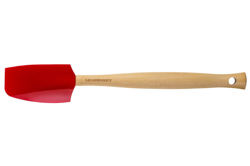Le Creuset Création Silikonspatel kleines Modell 4,5cm Kirsche