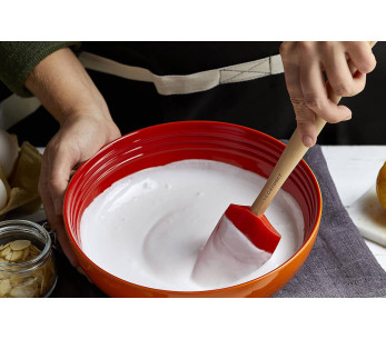 Silikonspatel Le Creuset Création liten modell 4,5cm körsbär 2