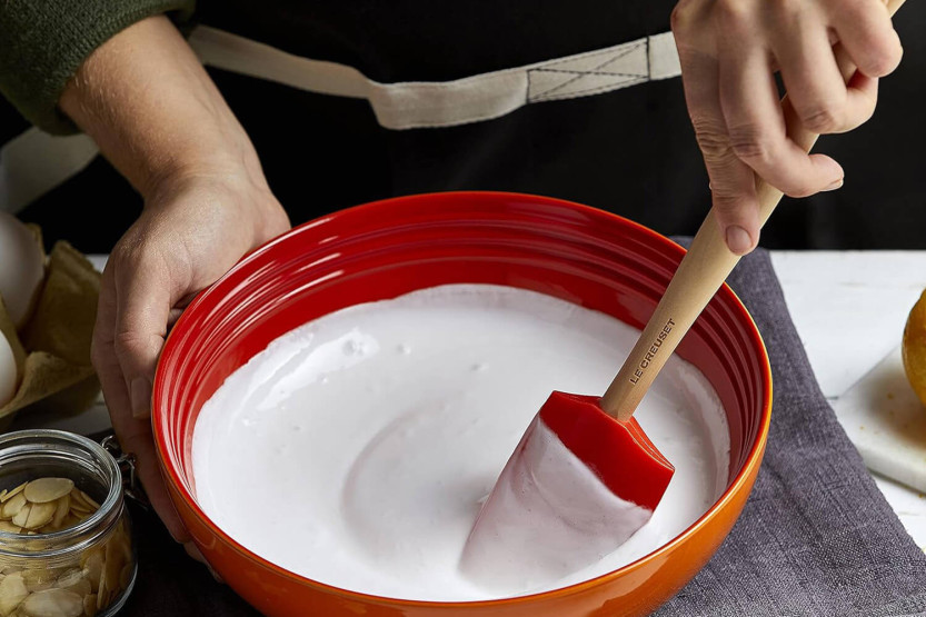 Siliconen spatel Le Creuset Création klein model 4,5cm kers