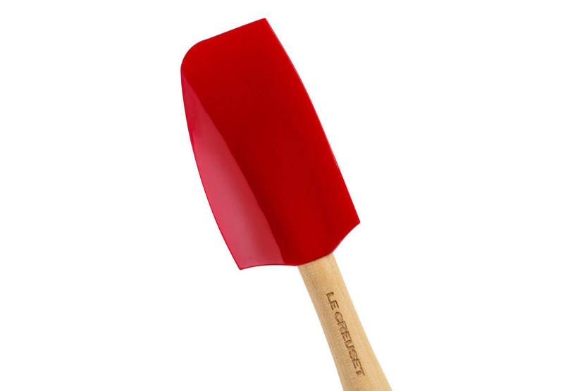 Le Creuset Création Silikonspatel kleines Modell 4,5cm Kirsche