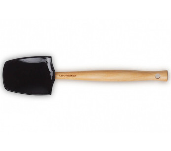Spatel silikonsked Le Creuset Création stor modell 7cm Svart Onyx