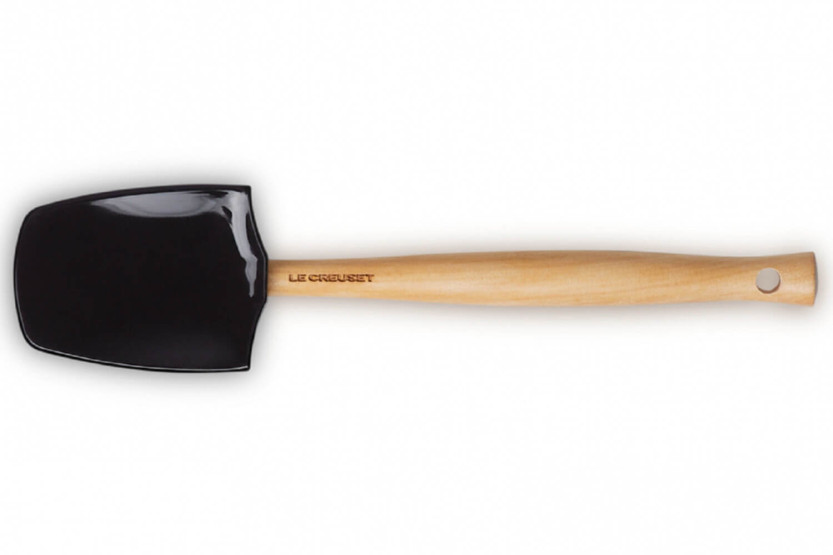 Silikon-Löffelspatel Le Creuset Création grand modèle 7cm Schwarz Onyx