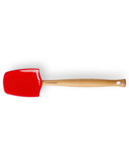 Cuchara espátula de silicona Le Creuset Création modelo grande 7cm Cerise