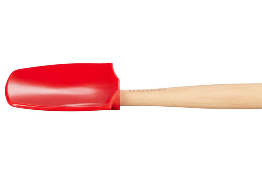 Silikone spatelske Le Creuset Création stor model 7cm Cerise