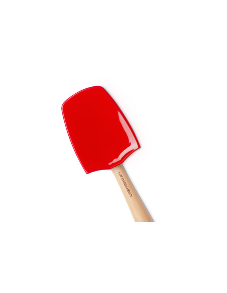 Silicon spatula spoon Le Creuset Création large model 7cm Cerise