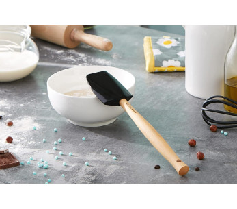 Silikonspatel Le Creuset Création medium modell 5,8cm Svart Onyx 2