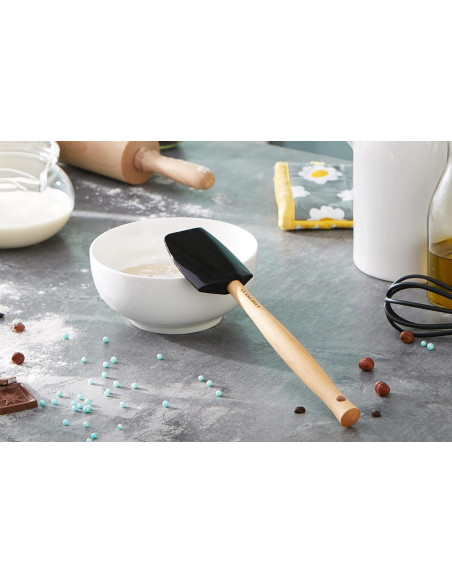 Espátula de silicone Le Creuset modelo médio 5,8cm Preto Onyx