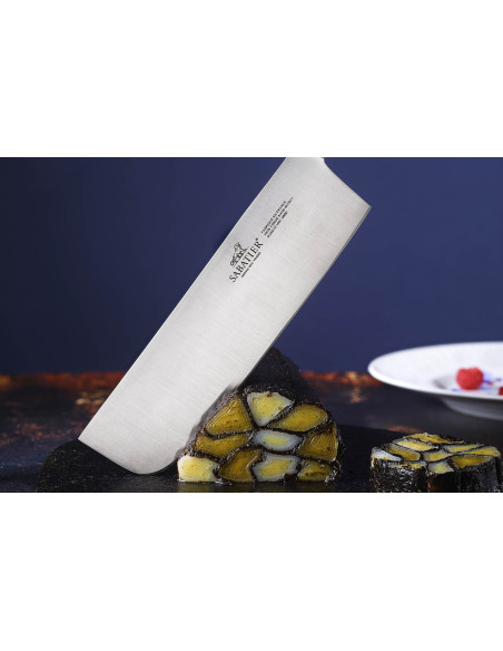Cuchillo nakiri Ideal Sabatier 100% acero inoxidable forjado hoja 16cm